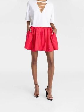 KBB by KAHLANA - The Bubble Skirt - Hot Pink 1X